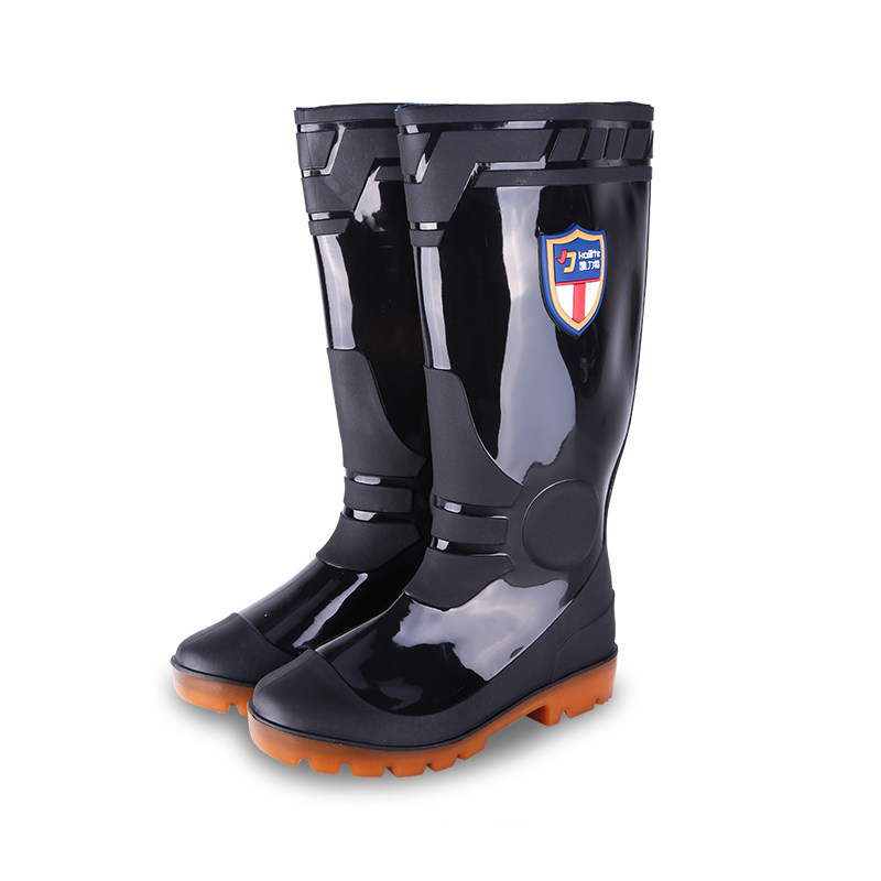 Chaussures - bottes caoutchouc homme pour hiver - semelle tendon - Ref 971295 Image 4