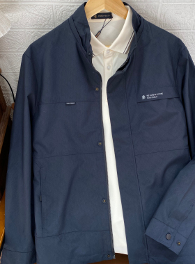 保罗彼得专柜正品新款 男式连帽夹克外套休闲百搭时尚 REDC76000