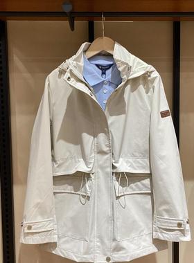 保罗彼得 专柜正品 SKDC73630女士外套连帽收腰户外时尚休闲百搭