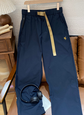 保罗彼得专柜正品男士松紧腰工装裤加绒2025秋季新款KCEDK00050