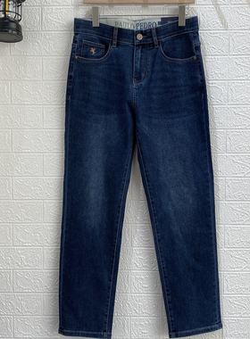 保罗彼得 专柜正品 秋新款PJECN00050男式牛仔裤休闲百搭气质长裤