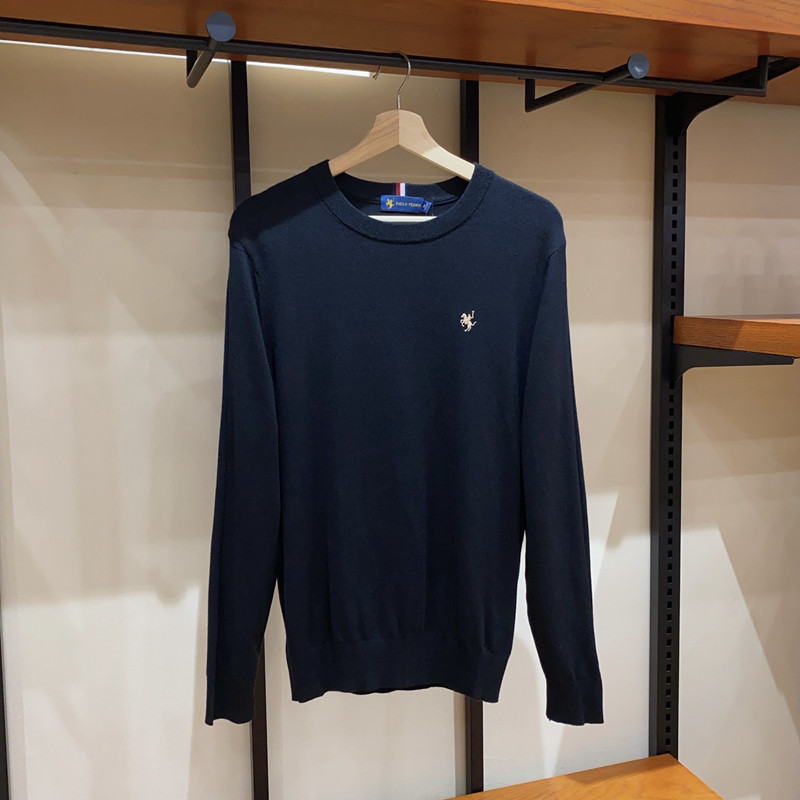 保罗彼得 专柜正品 男士圆领针织衫 MMCC39466 商务休闲 打底上衣
