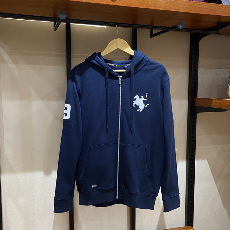 男士卫衣保罗彼得开衫大马标外套