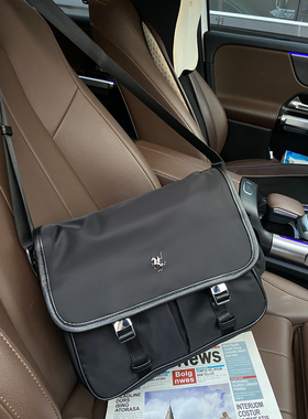 正品 保罗彼得男士斜挎包 翻盖运动旅行斜挎包工装包BQBB72550