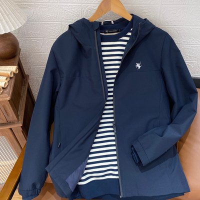 保罗彼得专柜正品男式连帽夹克外套保暖舒适简约大气SHDA73381