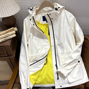 休闲舒适TN0643513 女士连帽冲锋衣夹克户外 DIV.POLO 专柜正品