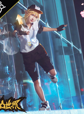 现货凹凸世界cosplay黑金全套