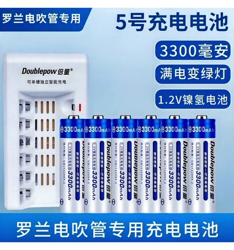 罗兰电吹管专用5号镍氢充电电池