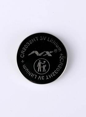 定制款CR2032HT耐高温 3V一次性扣式锂锰高容量电池胎压计配套