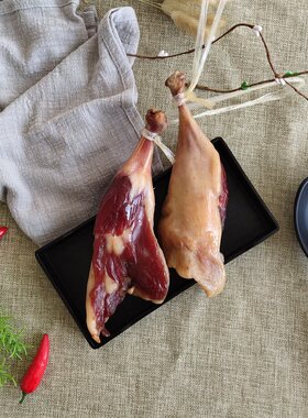水阳徐立平精修腊鸭腿咸香鸭腿年货腊味徽州美食特产散装清蒸包邮