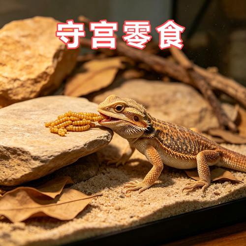守宫专用虾干食物鱼干面包虫干食用爬宠粮食冻干宠物零食营养