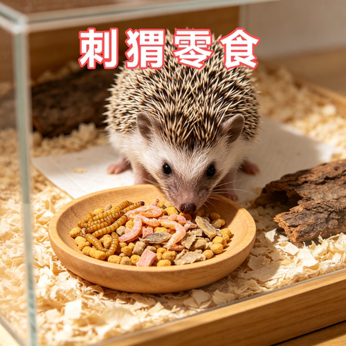 刺猬专用虾干食物鱼干面包虫干食用爬宠粮食冻干宠物零食营养