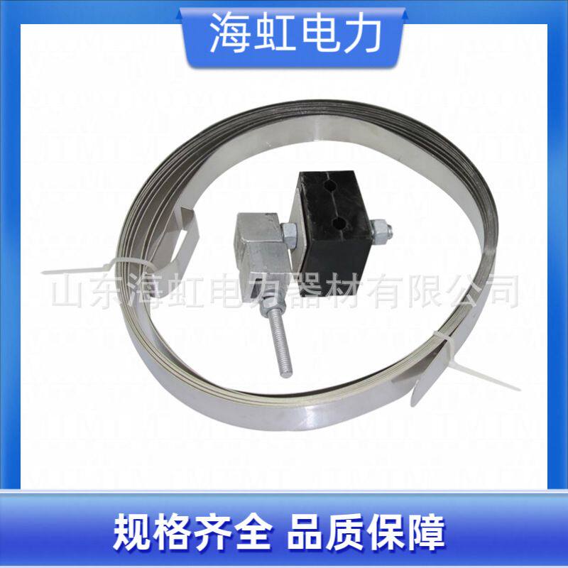 ADSS/OPGW杆塔用引下线夹 架空光缆用引下线夹 引上引下夹具J图片