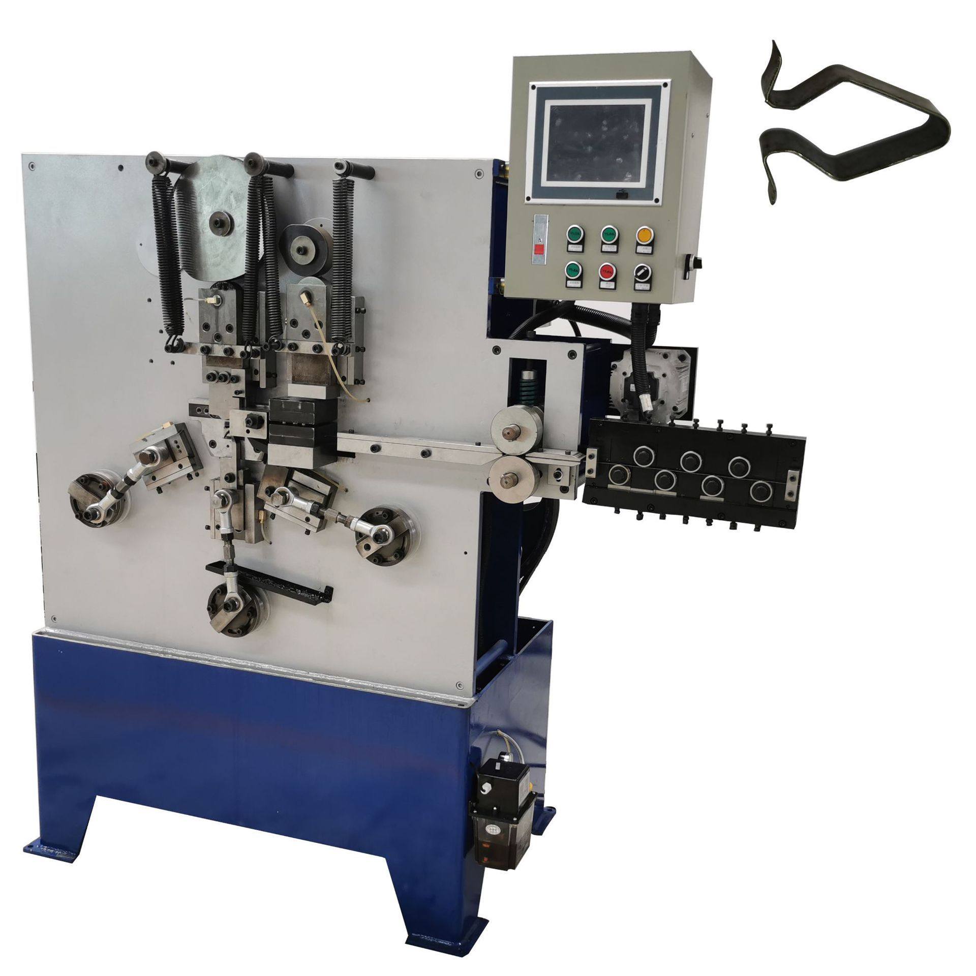 扁料扁材冲孔折弯成型机 雨伞刀具美工刀弹簧刀卡簧机 弹片机,五金/工具,电力金具,淘宝优惠券,粉丝福利购,淘宝优惠卷