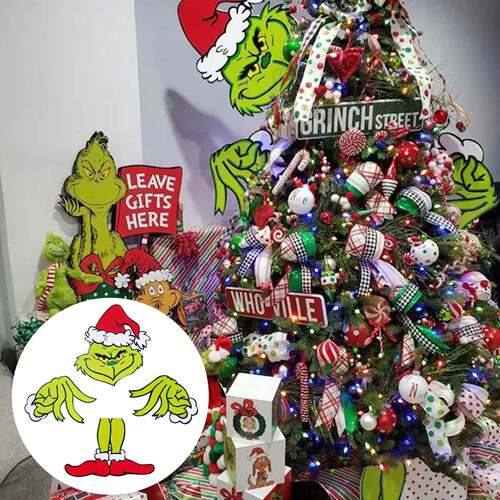 Christmas Tree Decoration Christmas Hat Decoration Insert Cr