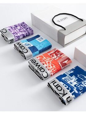 4Pcs Set Underwear Boxers Boxer For Men Shorts Briefs summer