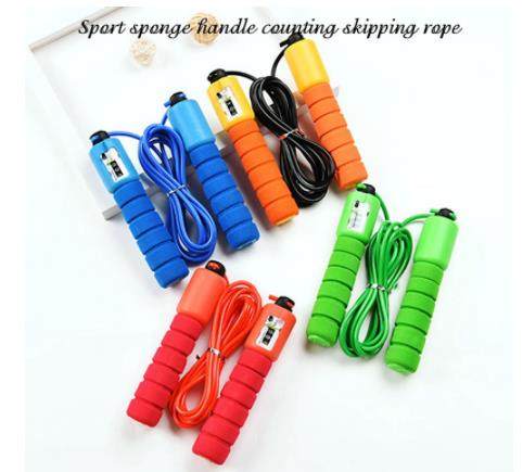 Adjustable jump Rope Electronic Counter Jumping Wire Workout