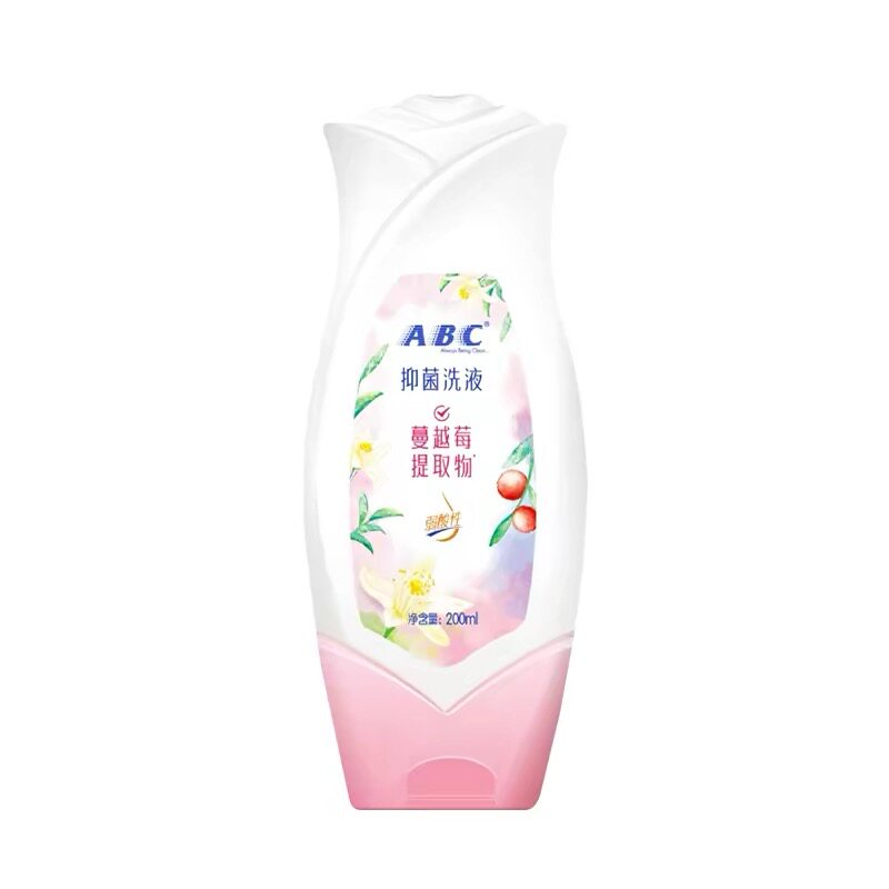 ABC正品护理液蔓越莓抑菌洗液清洁便携经期清洁洗护清凉温和200ml