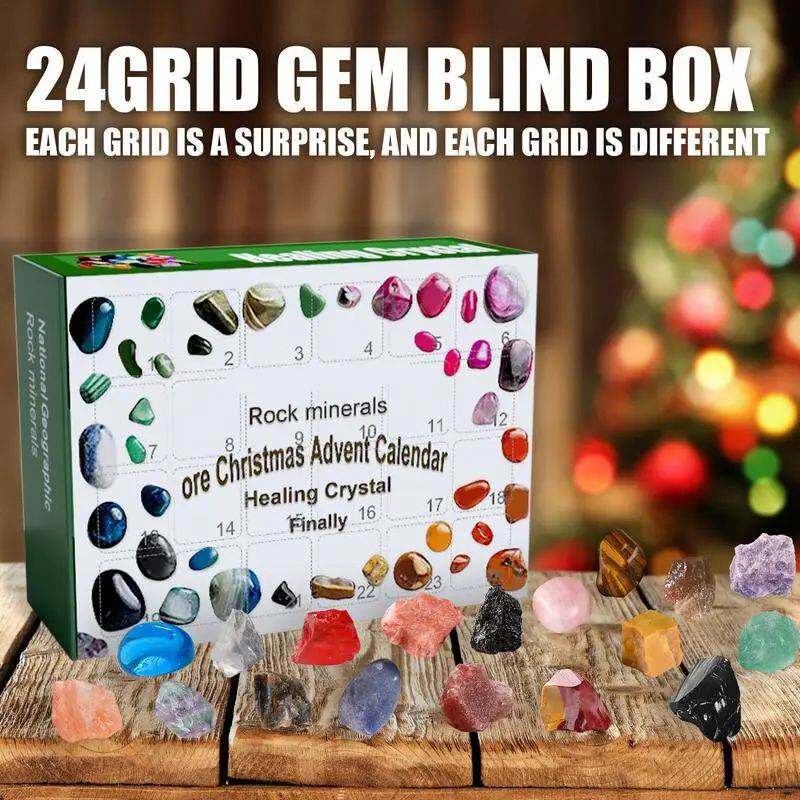 Ore Christmas Advent Calendar 2022 Gemstone Collection Count