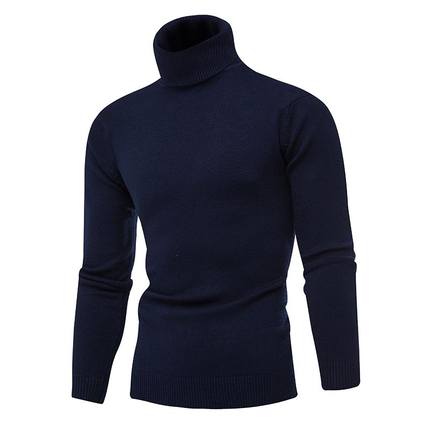 Men winter warmth turtleneck sweater pullover knitwear 毛衣