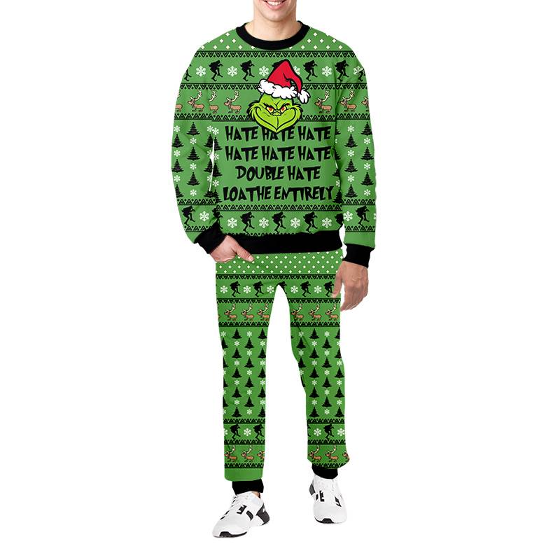 Christmas Sweaters Men's Tracksuit Oversize Wholesale