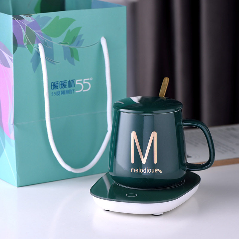 暖暖杯55度恒温杯陶瓷杯