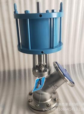 TY645-16P气动放料阀卫生级放料阀气动上展下展放料阀