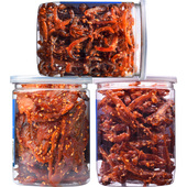 香辣鳗鱼丝500g芝麻蜜汁红娘鱼片银小鱼仔海鲜鱿鱼黄花鱼北海特产