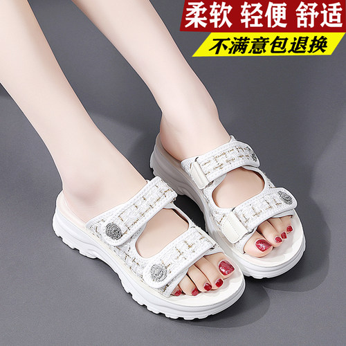 防滑轻便厚底夏季时尚女凉鞋