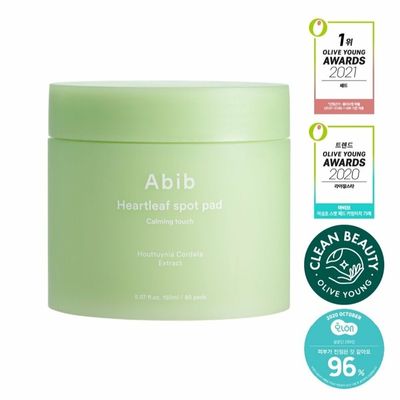 韩国Abib弱酸性鱼腥草双用护理棉片清洁角质补水保湿舒缓修护正品