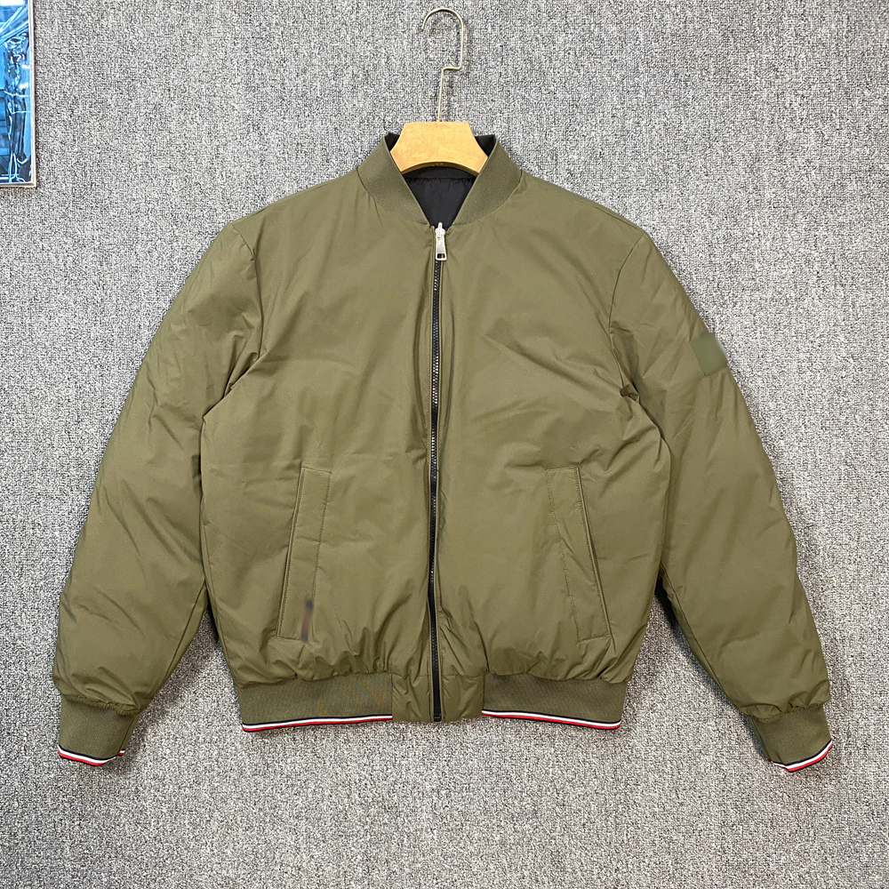 2025冬季新款保暖男士潮牌时尚百搭休闲保暖双面穿羽绒服外套052