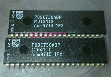 P89C738ABP DIP40P现货库存  质量保证