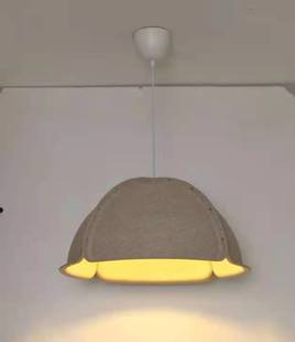 展厅酒店工程定制毛毡地毯隔音棉锥桶吊灯北欧简约办公帽子吊灯