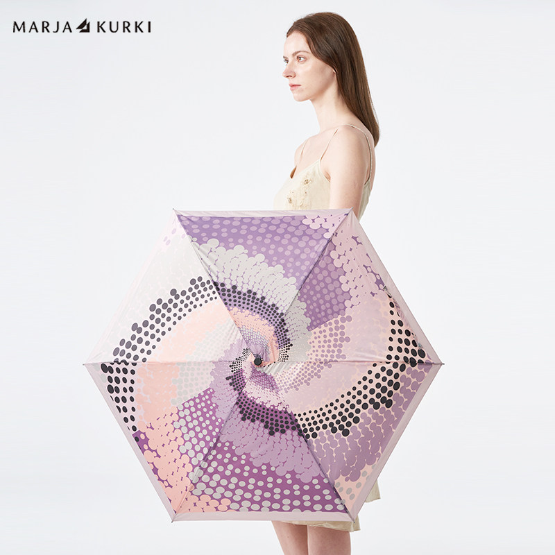 MARJAKURKI玛丽亚古琦超轻遮阳伞晴雨两用女士防紫外线轻巧太阳伞