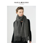 MARJAKURKI玛丽亚古琦羊毛围巾女冬季 加厚保暖大披肩外搭洋气时尚