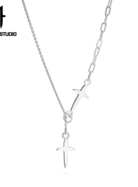 horm1十字架项链新女潮牌设计感