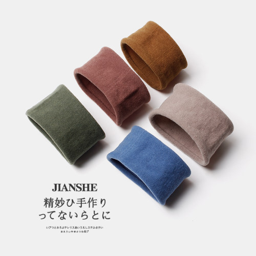 扎高马尾不塌彩色加宽高弹力发圈