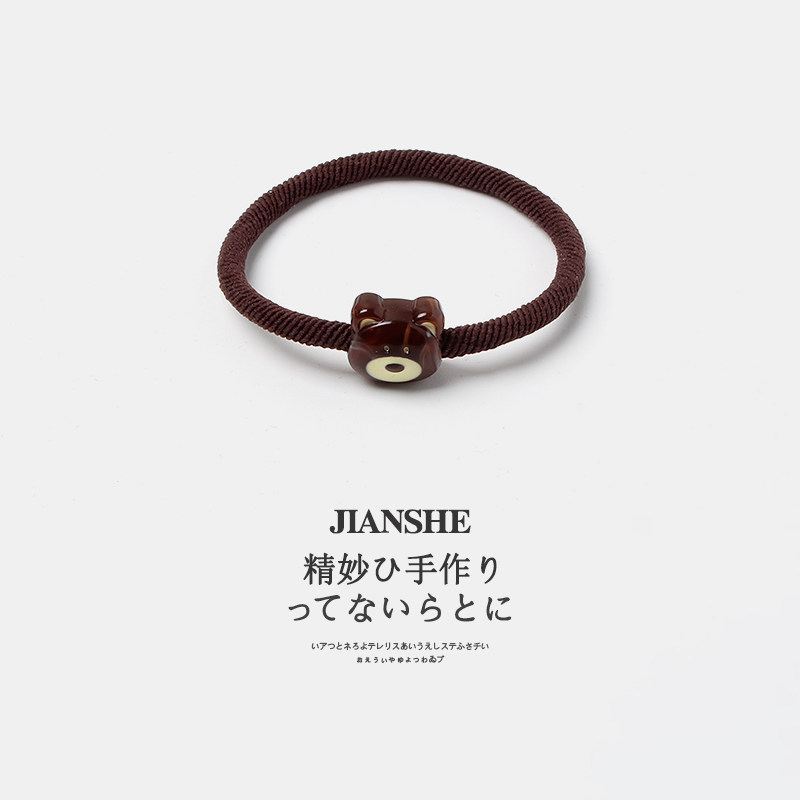 可爱小熊发圈2025新款少女甜美头绳扎头发橡皮筋高弹力耐用扎发绳,饰品/流行首饰/时尚饰品新,发饰,淘宝优惠券,粉丝福利购,淘宝优惠卷