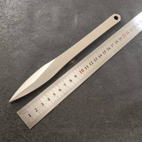 户外小直刀飞镖暗器直旋飞钢针投掷武术飞针飞镖刀子防身暗器135g