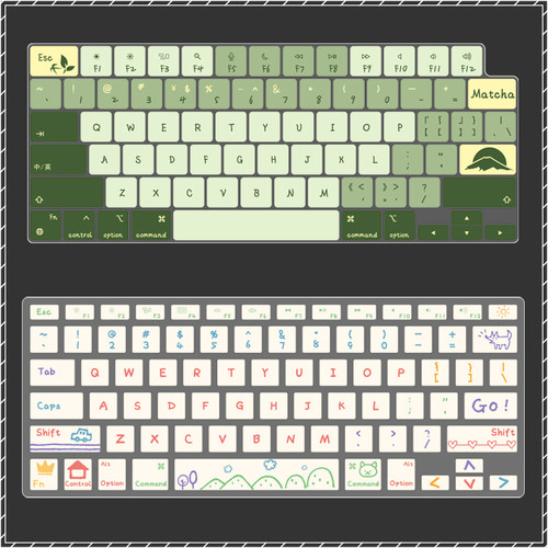 适用苹果 M1 M2 Air A2681 Pro A2338 硅胶键盘膜 防尘防护按键膜
