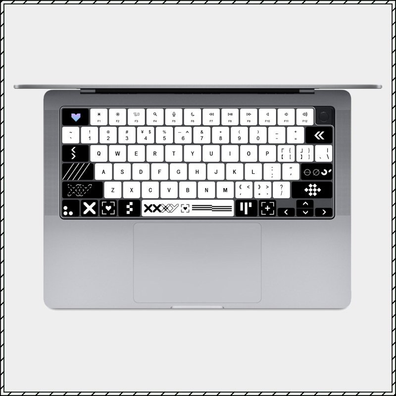 csgo印花集苹果mac笔记本键盘膜
