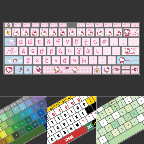 适用于荣耀MagicBook14 2020-23  X14 硅胶键盘膜 创意个性防尘膜