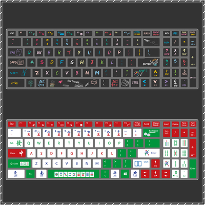 适用于微星GT多系列笔记本键盘膜