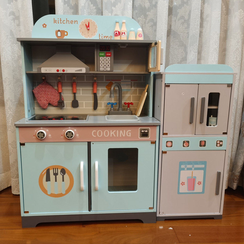 儿童炒菜做饭的玩具宝宝大号声光厨房套装过家家厨房玩具仿真厨具