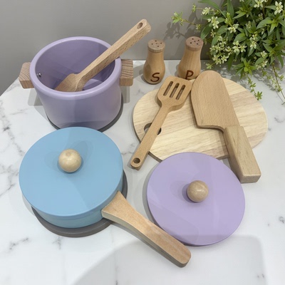 出口实木仿真清洁玩具男女4-8