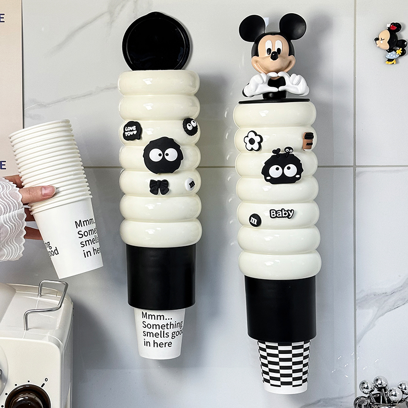 一次性杯子取杯器高颜值纸杯架子