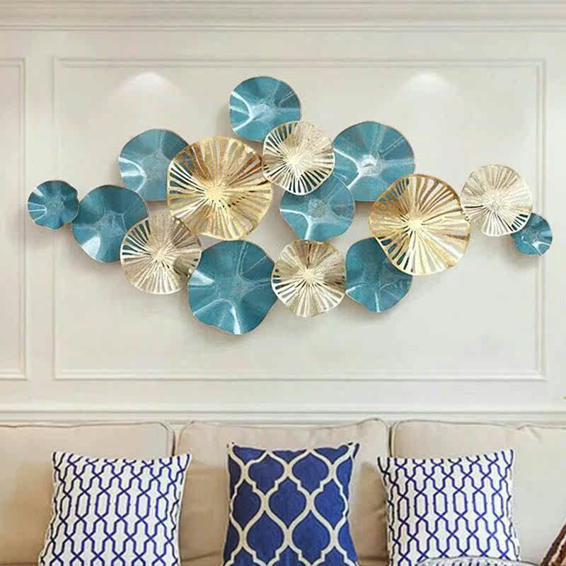 欧式铁艺圆形镂空荷叶装饰壁饰客厅墙面装饰样板房软装墙饰挂件|msdalam kategori Aksesori rumah, mural - dari Buy2taobao.com untuk memberikan perkhidmatan ejen Taobao profesional membeli