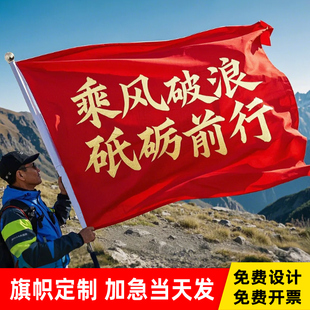 旗帜定做班旗队旗定制导游旗团队旗战旗毕业应援旗上海广告大旗帜