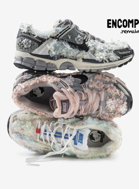 NIKE Vemoro 5 Remake 立体花朵钉珠毛边装饰 少女跑鞋ENCOMPASS