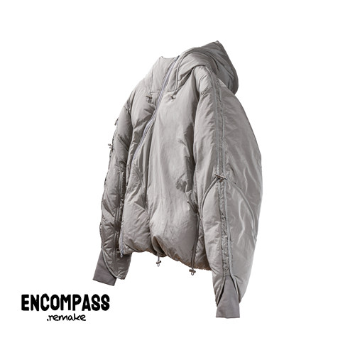 金属银保暖短款面包羽绒服男女款